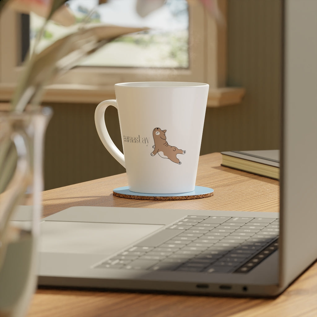 Namastay Latte Mug, 12oz