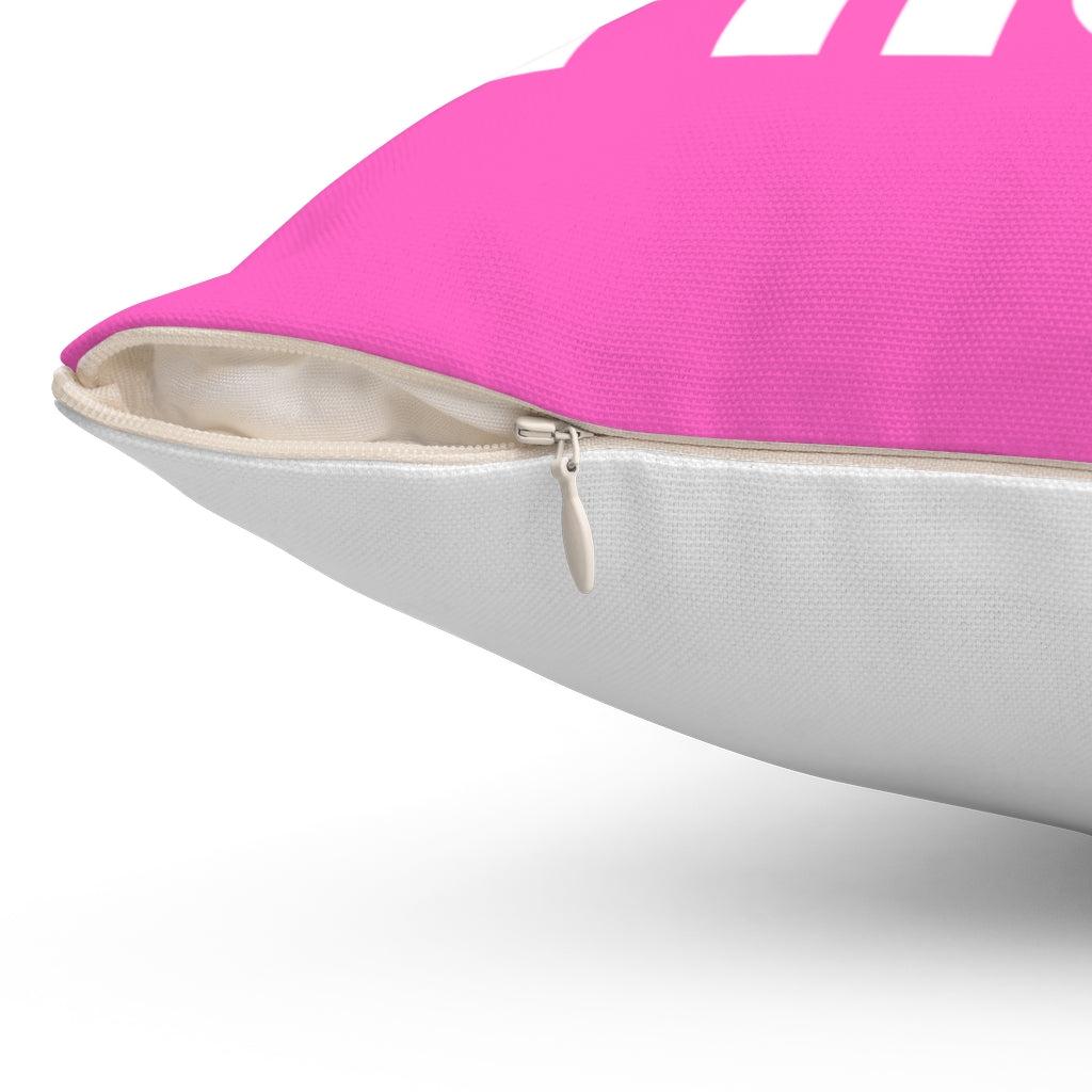 Stronger than THIS - Stretch Spun Polyester Square Pillow