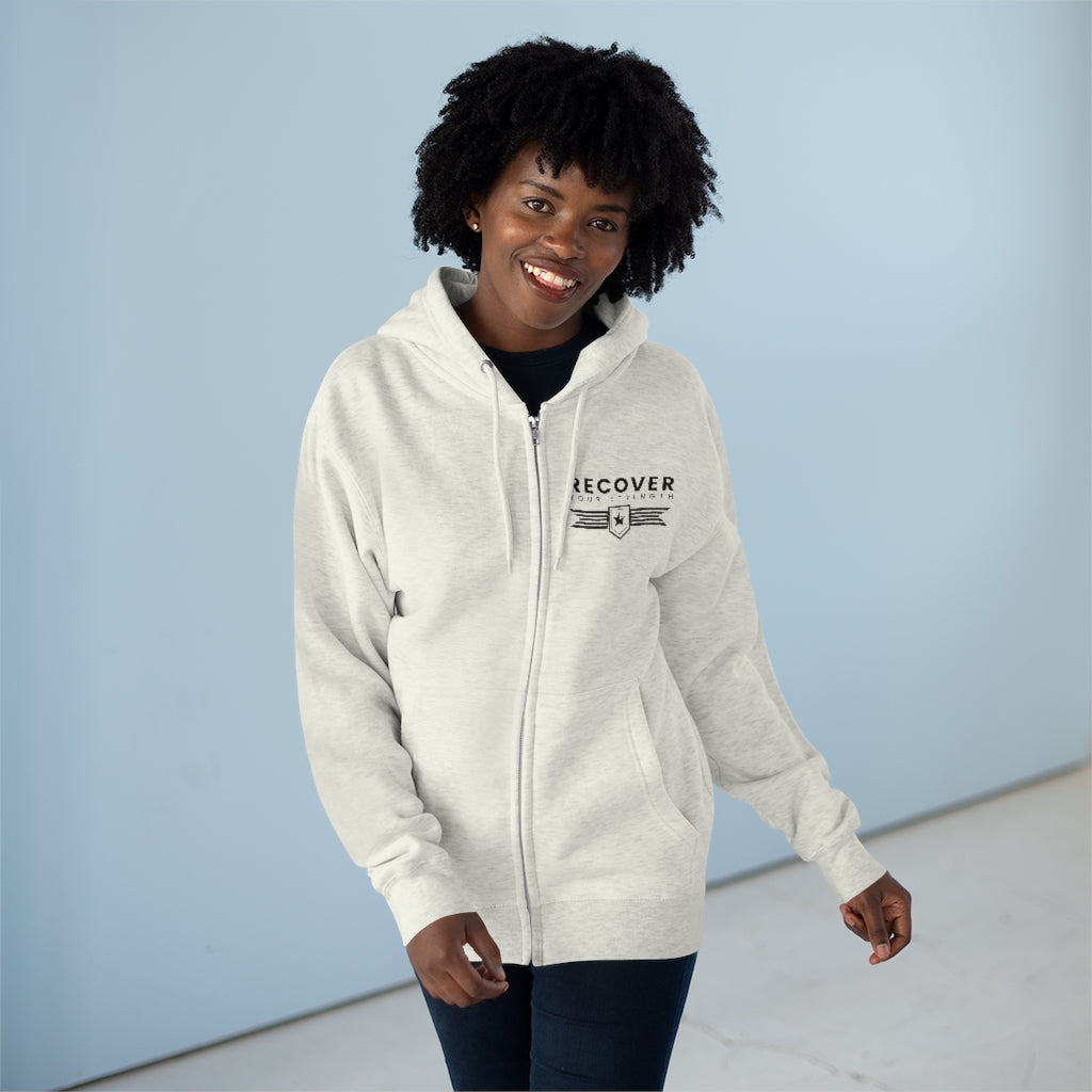 Survivor of the Fittest Unisex Premium Full Zip Hoodie