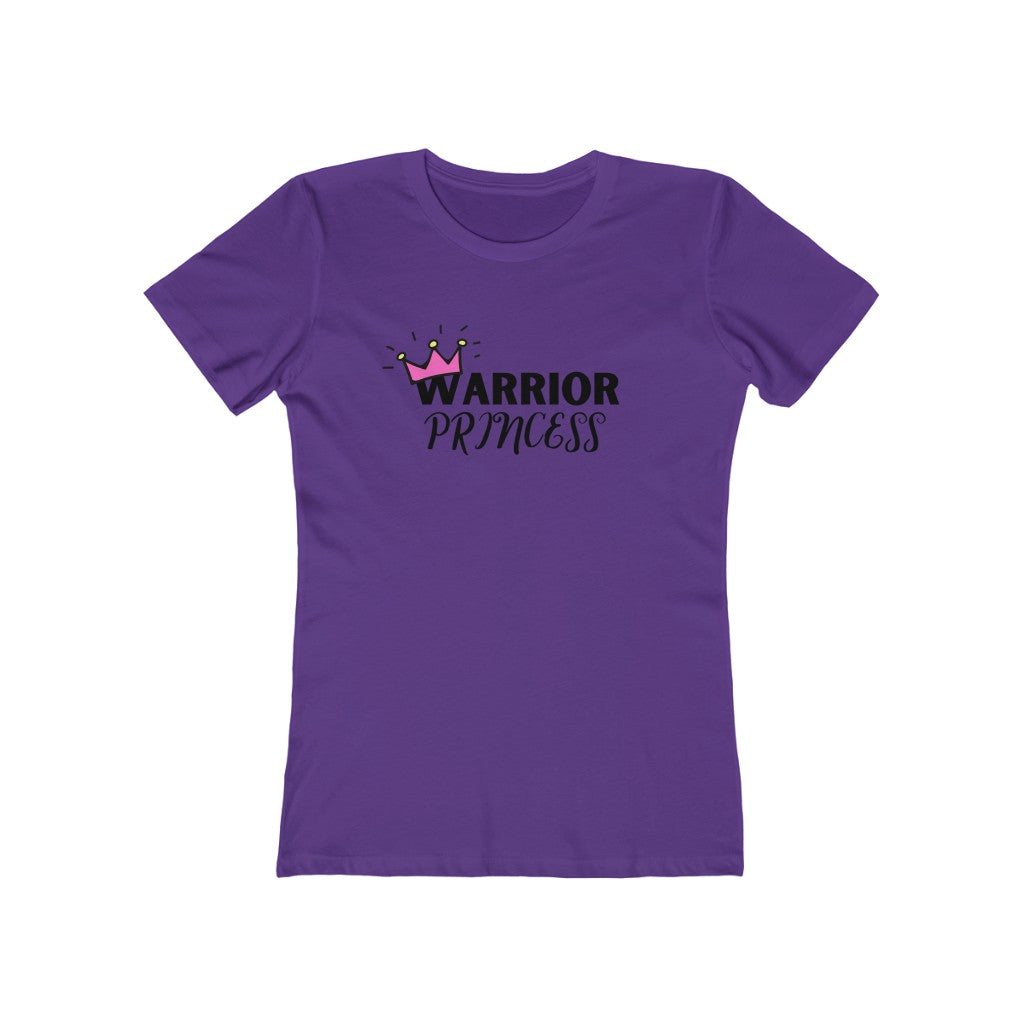 "Warrior Princess" Women's Slim Fit Cotton Tee