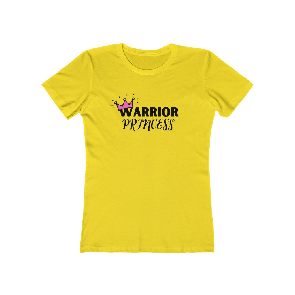 "Warrior Princess" Women's Slim Fit Cotton Tee