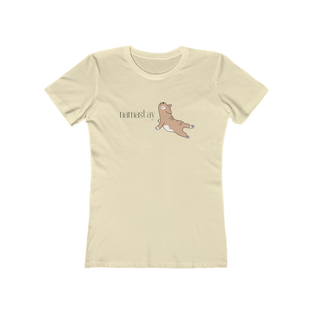 "Namastay" Ruff Collection Women's Slim Fit Cotton Tee