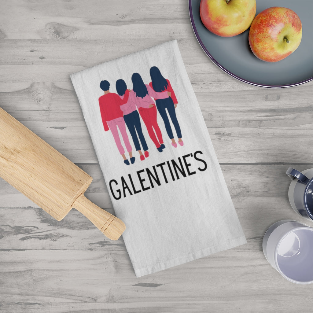 Holiday SPECIAL! "Galentine's" Tea Towel