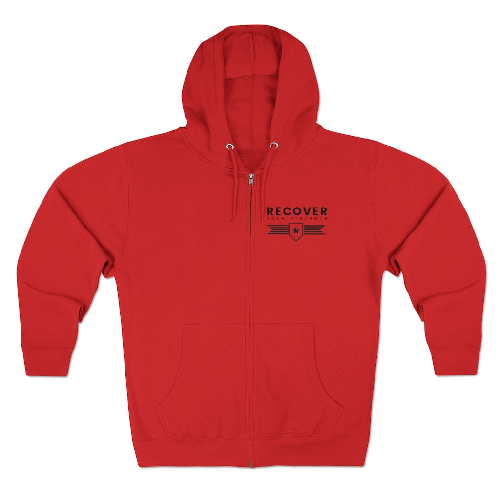 Survivor of the Fittest Unisex Premium Full Zip Hoodie