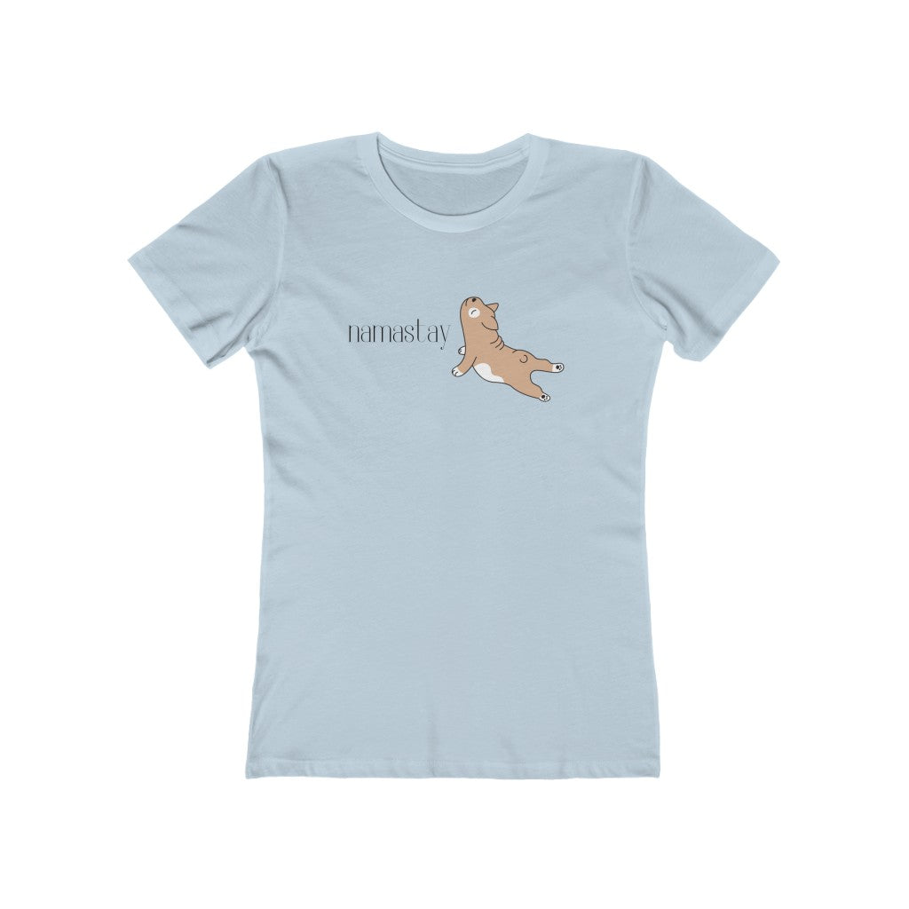"Namastay" Ruff Collection Women's Slim Fit Cotton Tee