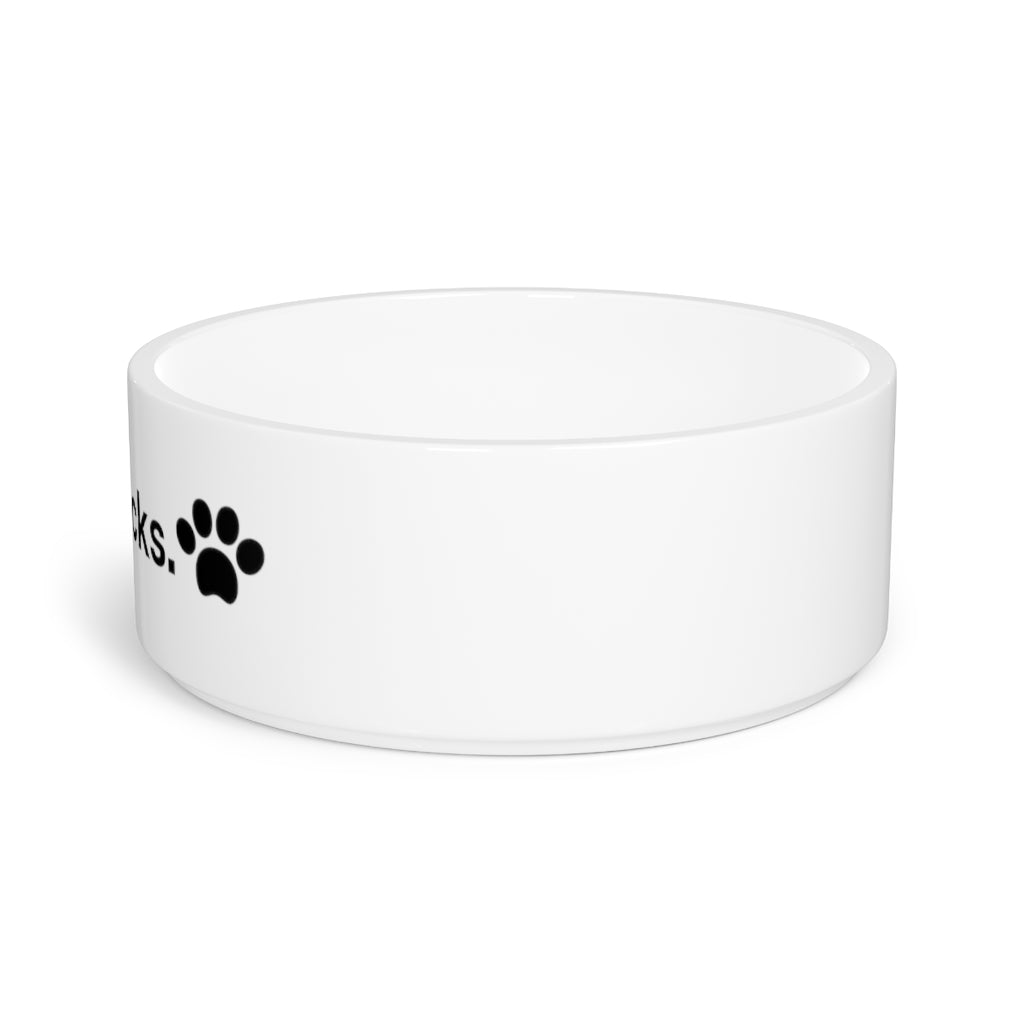 My Pup Rocks Pet Bowl