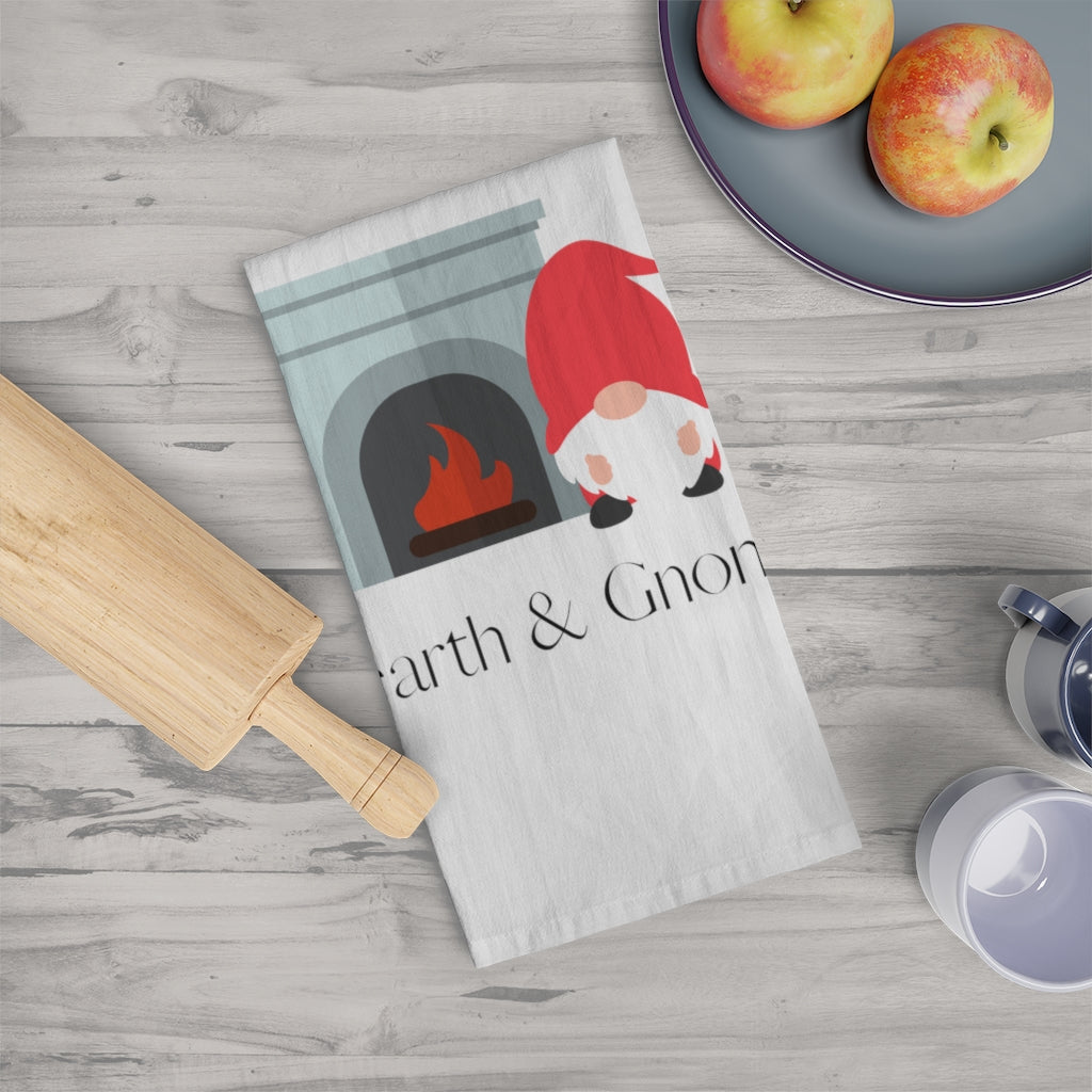 "Hearth & Gnome" Tea Towel