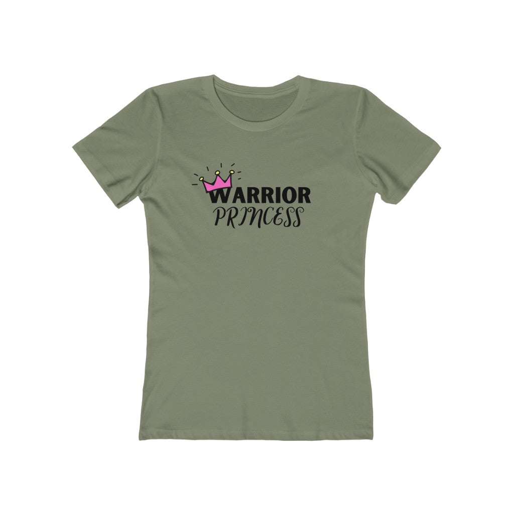 "Warrior Princess" Women's Slim Fit Cotton Tee