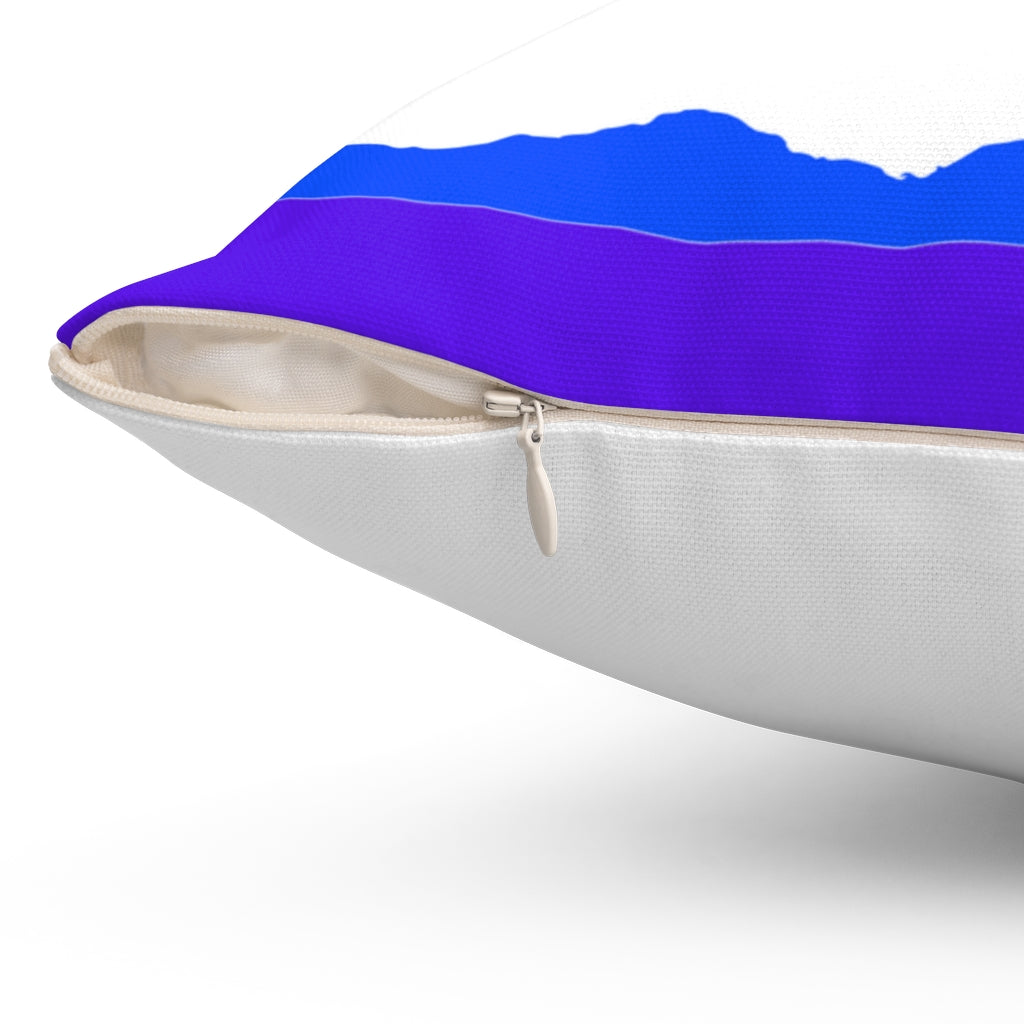 Together, we make the greatest difference of all - Stretch Spun Polyester Square Pillow