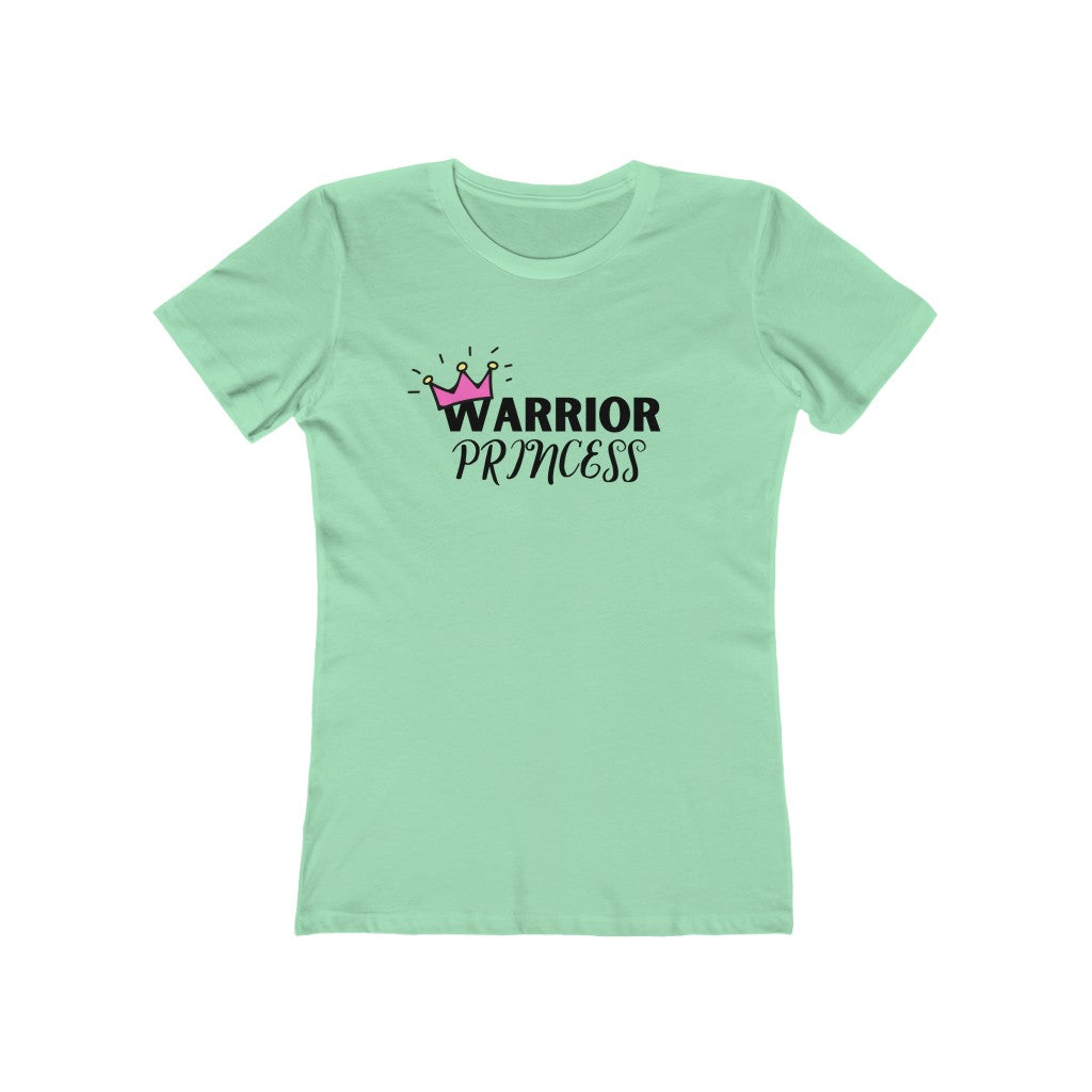 "Warrior Princess" Women's Slim Fit Cotton Tee