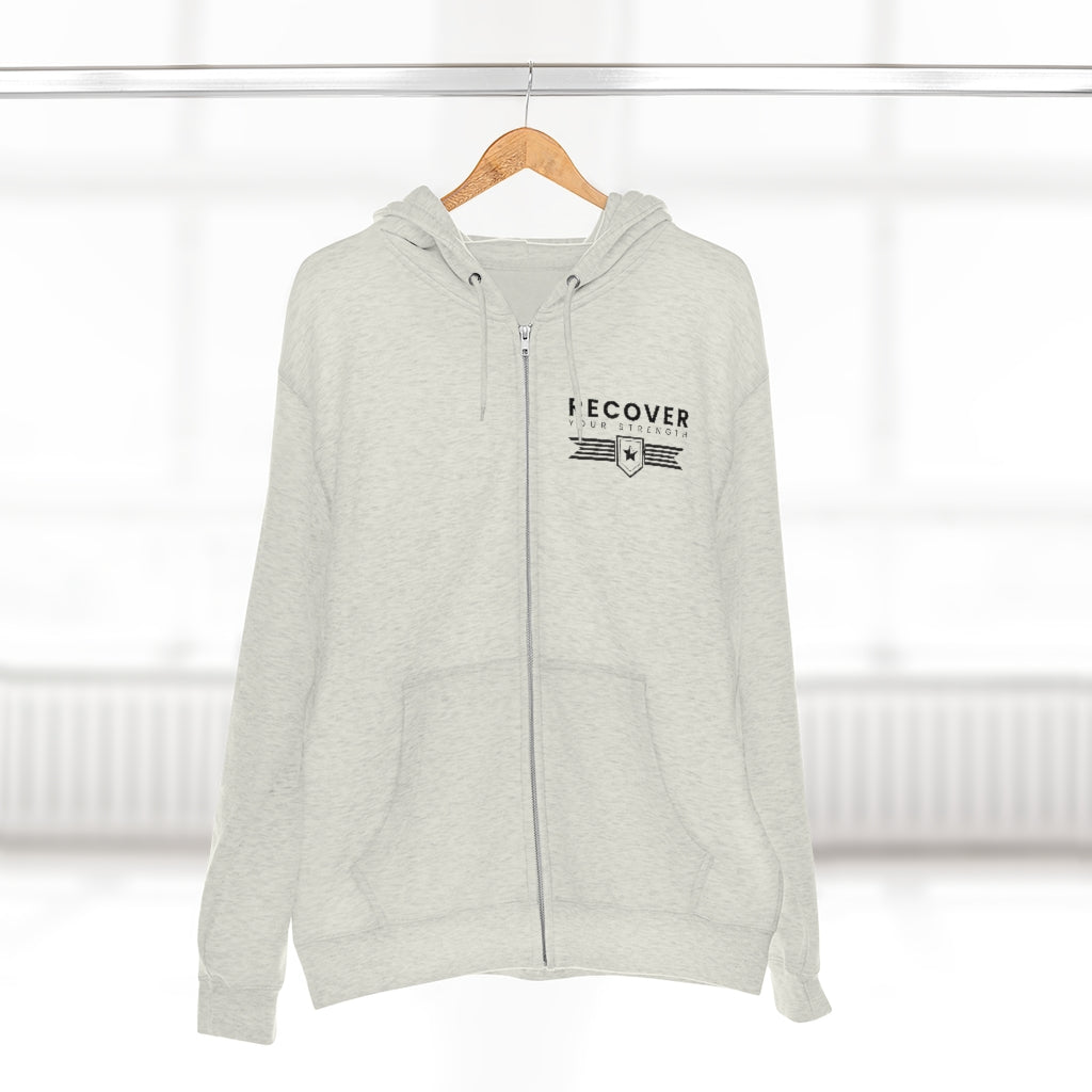 Survivor of the Fittest Unisex Premium Full Zip Hoodie