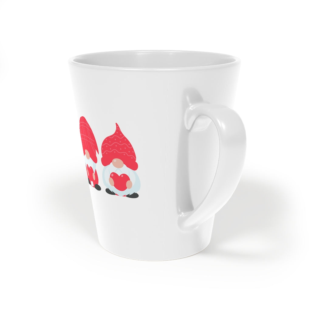 Gnome Love, Love, Love Latte Mug, 12oz
