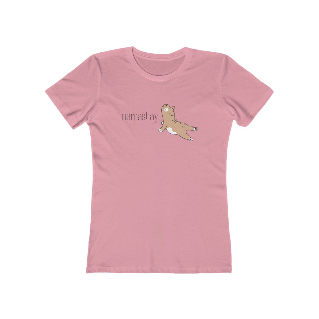 "Namastay" Ruff Collection Women's Slim Fit Cotton Tee