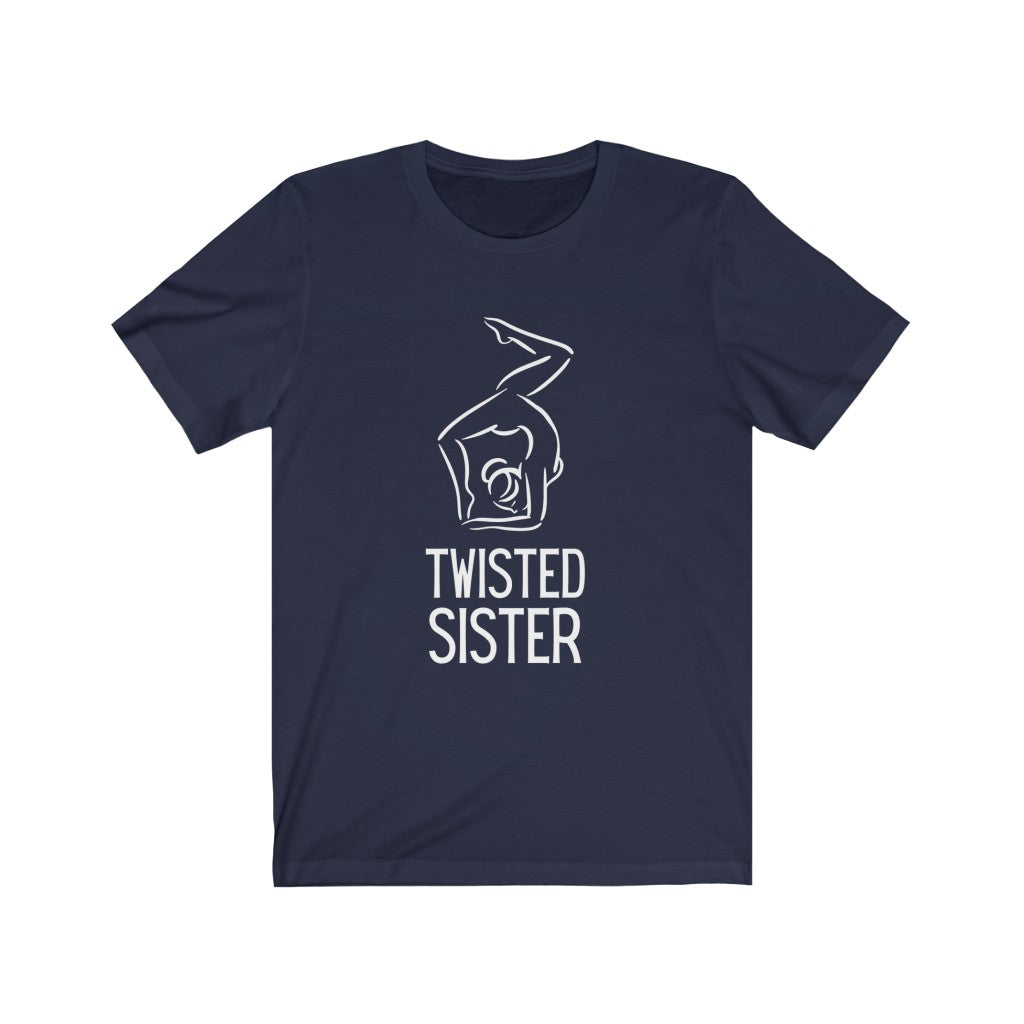 "Twisted Sister" Yoga Unisex Jersey Short Sleeve Tee