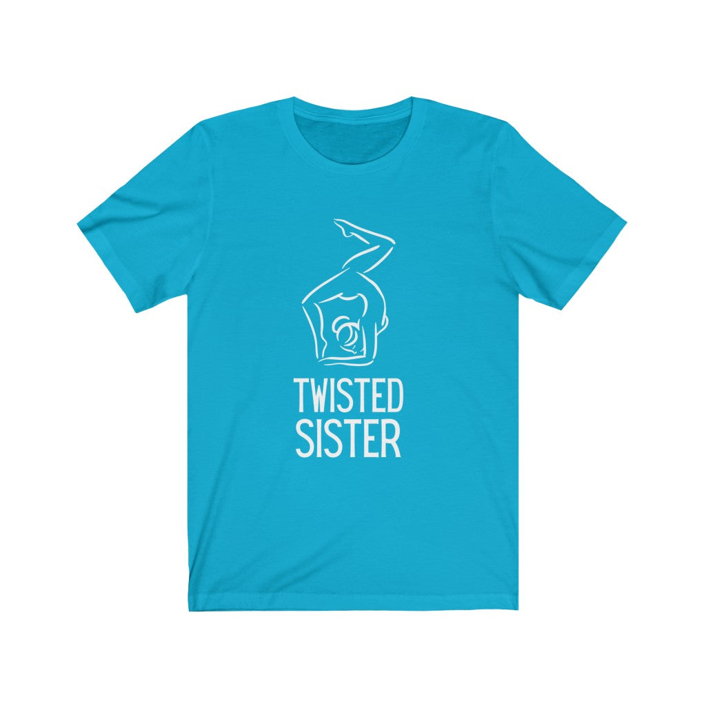 "Twisted Sister" Yoga Unisex Jersey Short Sleeve Tee