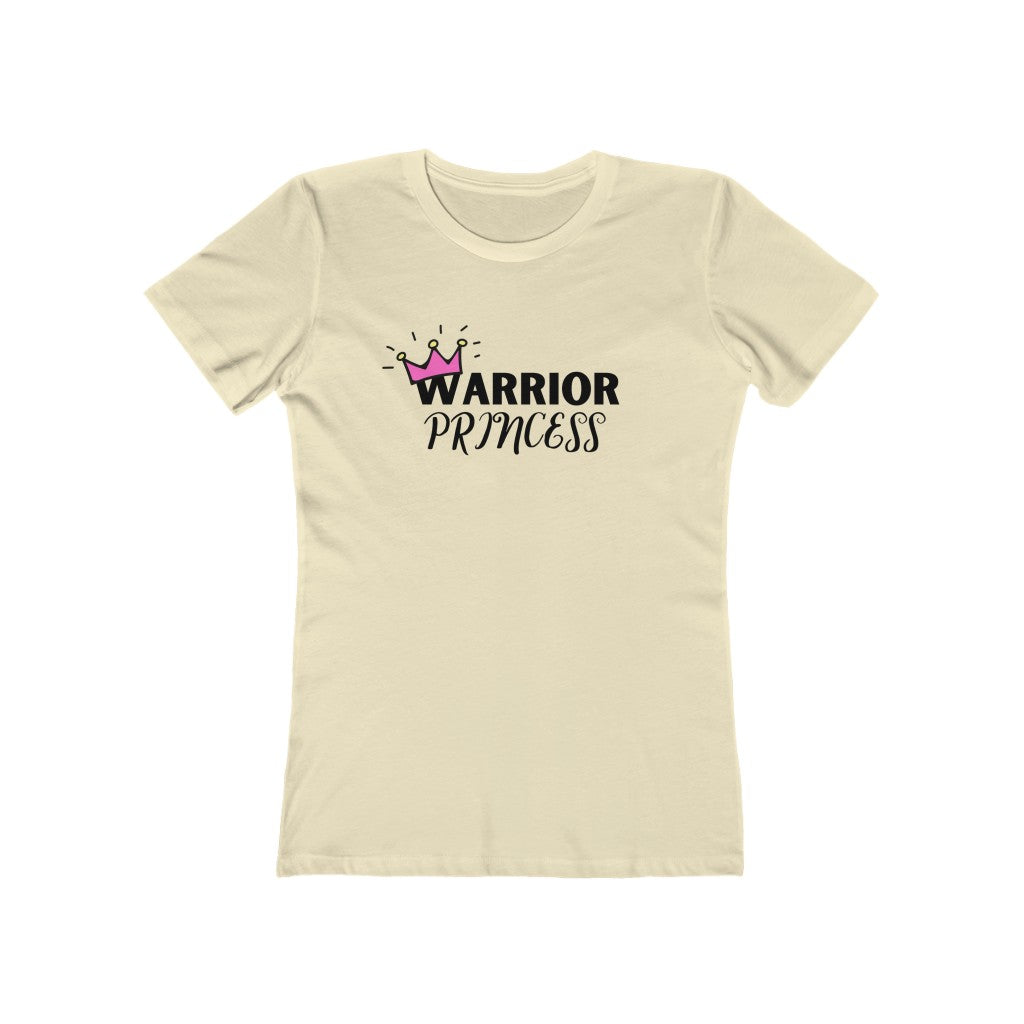 "Warrior Princess" Women's Slim Fit Cotton Tee