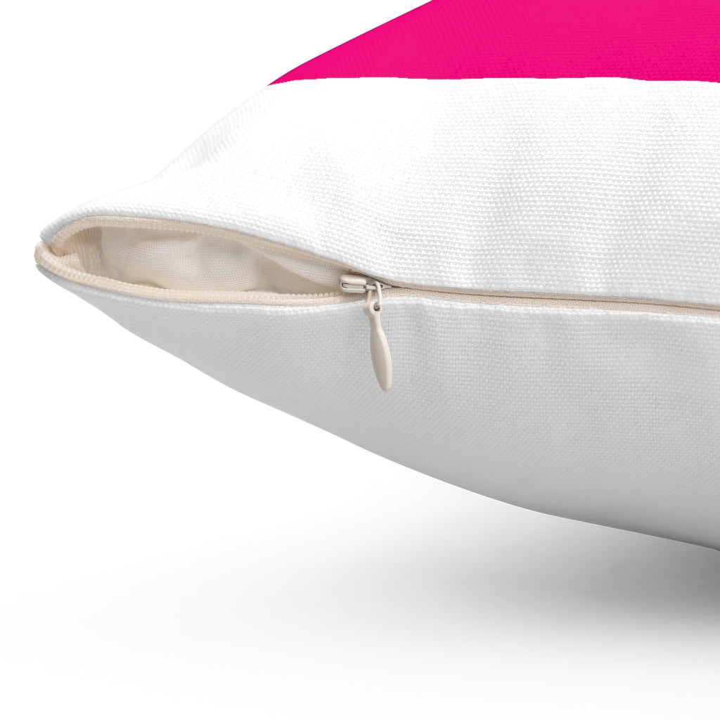 Just A Girl Boss Queen Stretch Spun Polyester Square Pillow