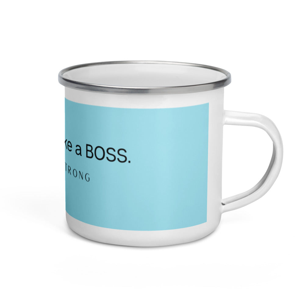 "Changing lives" Advocate Strong Enamel Mug