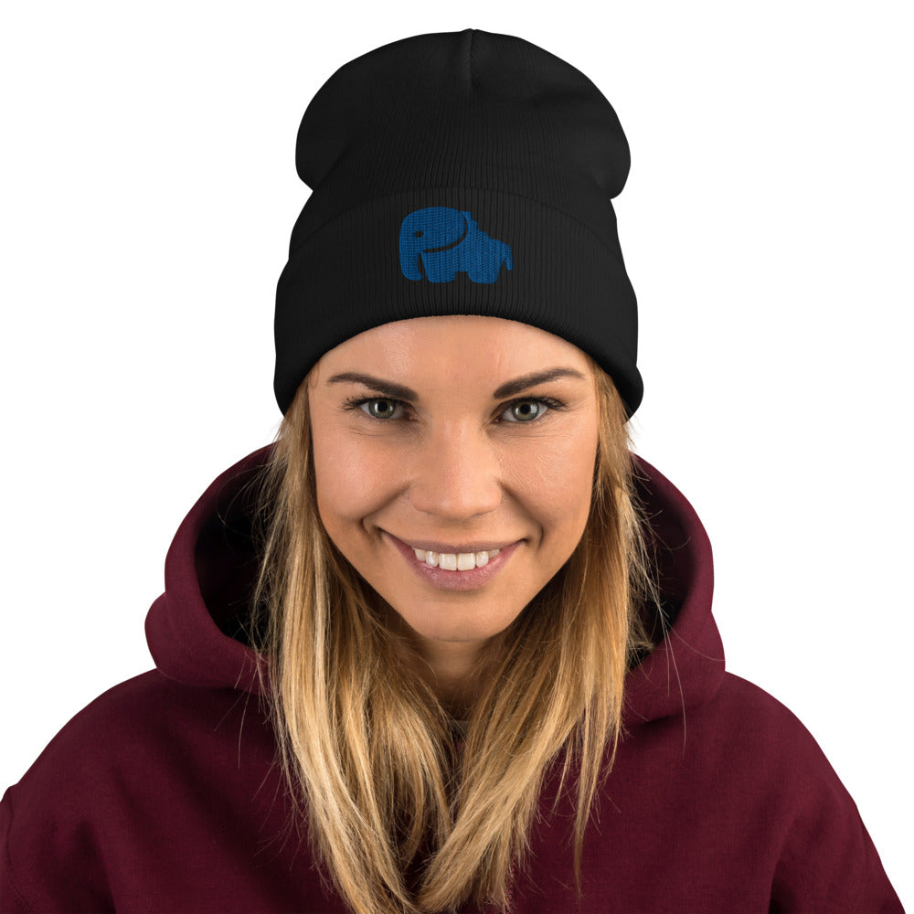 One Bite Embroidered Beanie