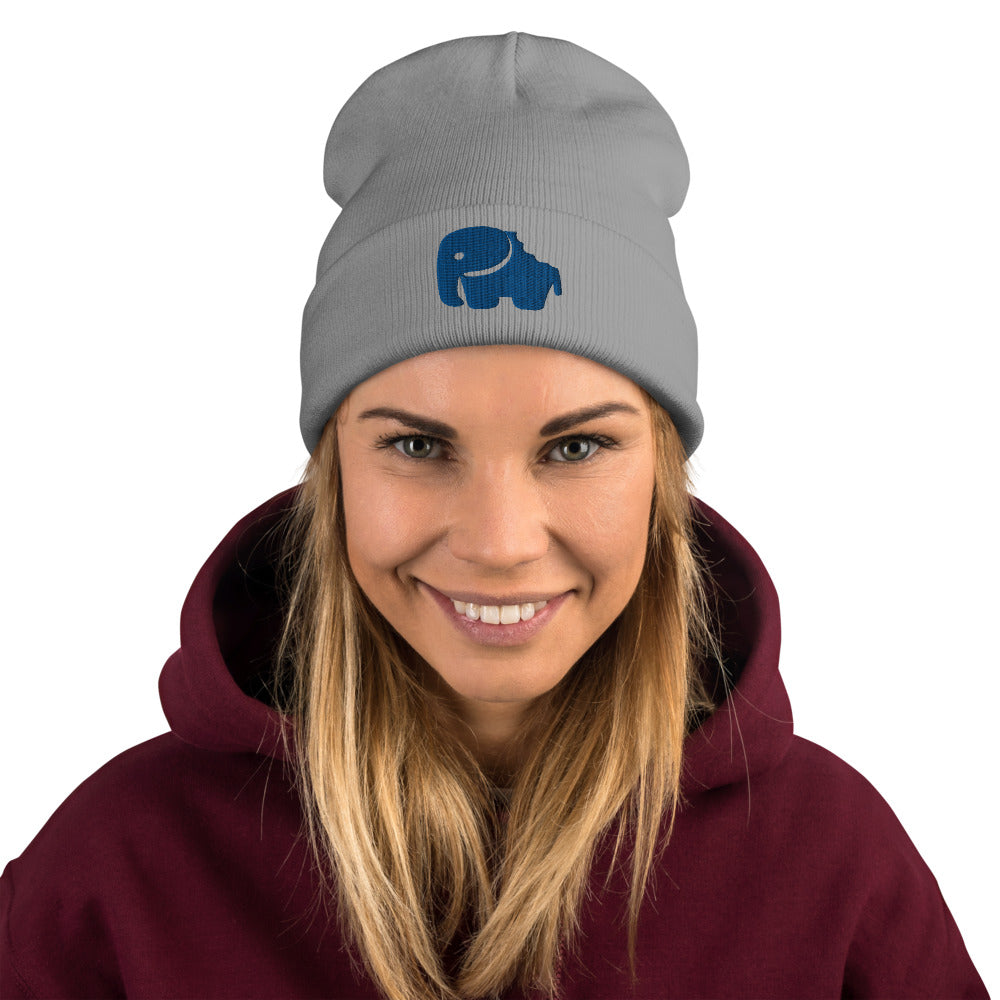 One Bite Embroidered Beanie