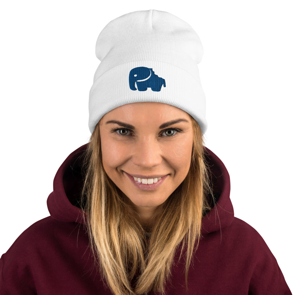 One Bite Embroidered Beanie