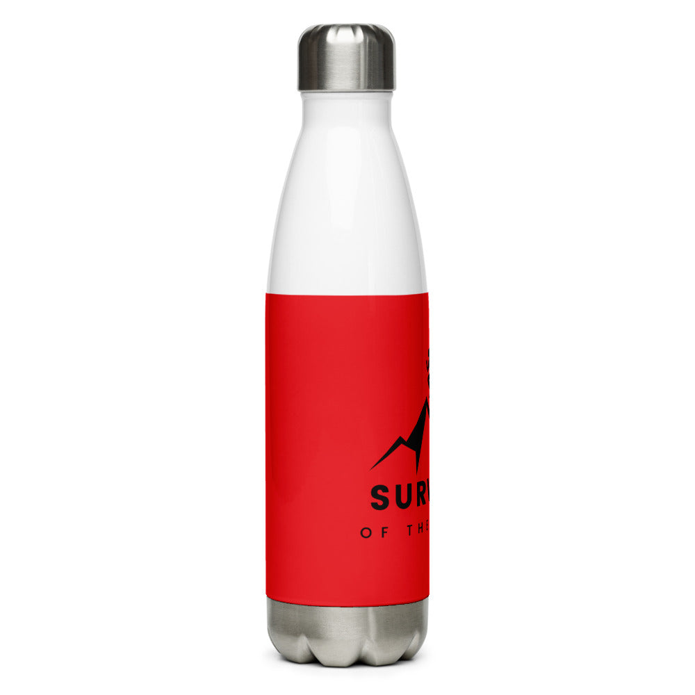 Stainless Steel Survivor of the Fittest Water Bottle