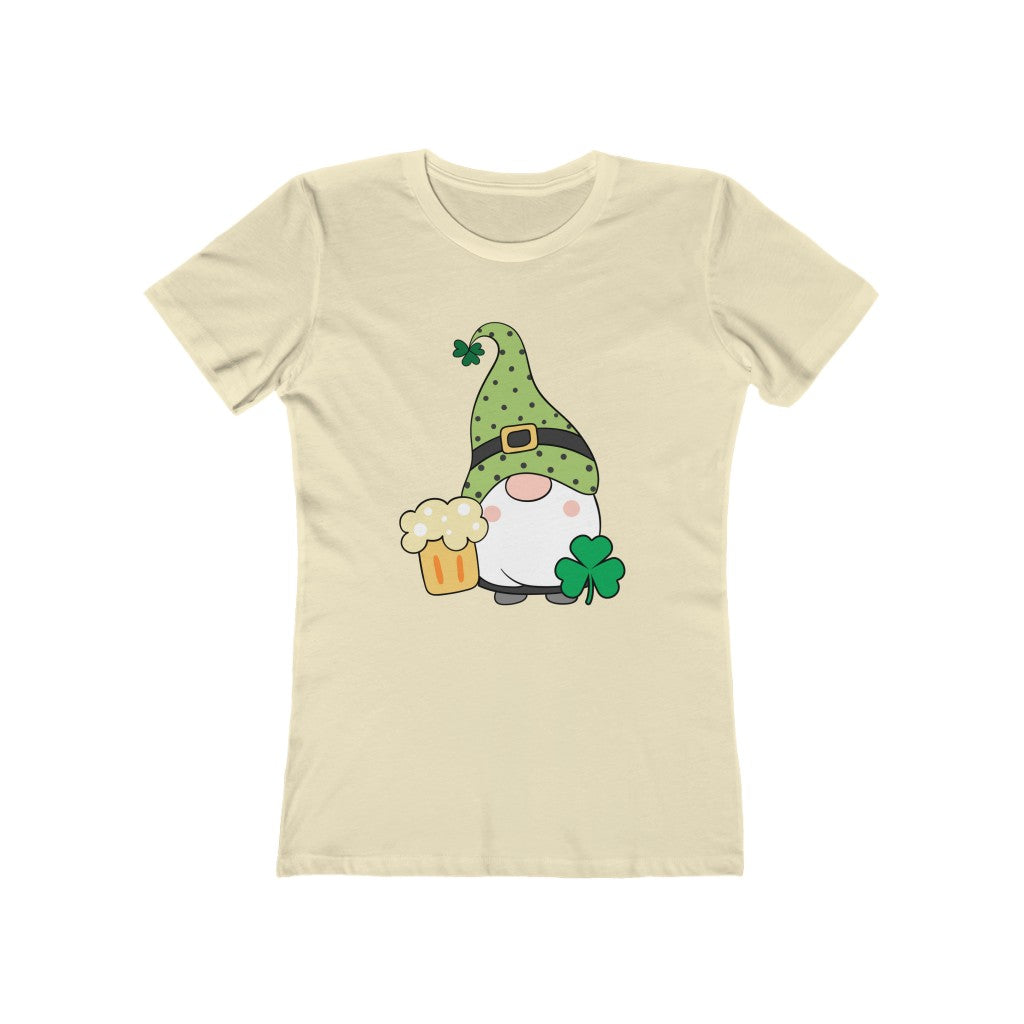 "Gnomerechaun" Women's Slim Fit Cotton Tee