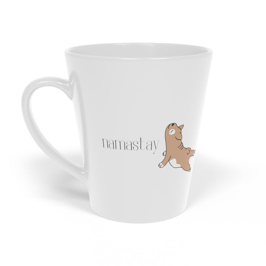Namastay Latte Mug, 12oz