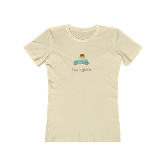 "It's a bug's life" Women's Slim Fit Cotton Tee