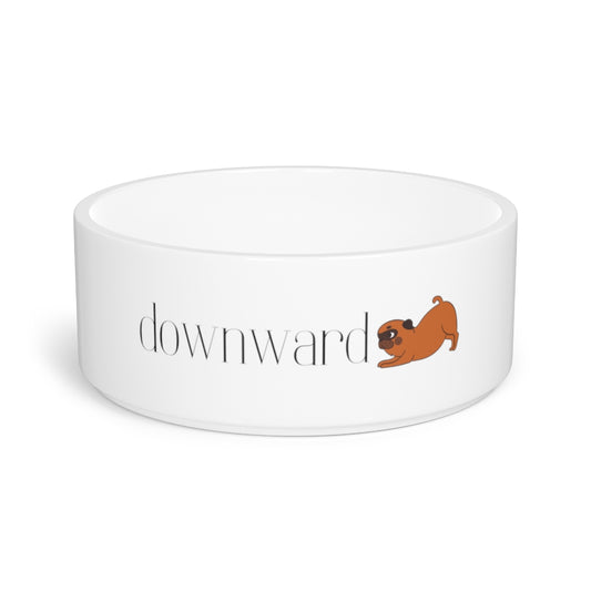 Downward Dog Pet Bowl