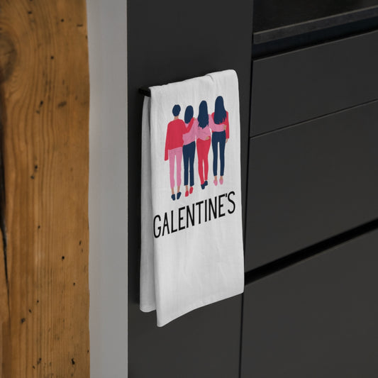 Holiday SPECIAL! "Galentine's" Tea Towel