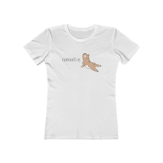 "Namastay" Ruff Collection Women's Slim Fit Cotton Tee