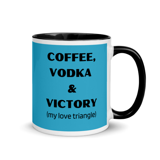 "Coffee, Vodka & Victory" interior colors